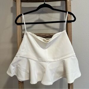 Millau cream skirt